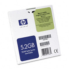 HP 88147J 5.2GB 5.25" REWRITABLE MAGNETO-OPTICAL DISK 1PK